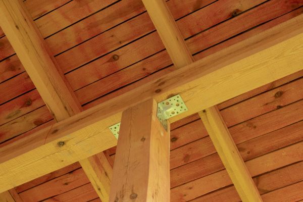 Porch Beam Repair in Franklin