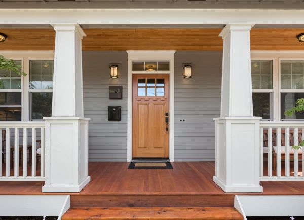 Cost of Wood Porch Construction in Franklin