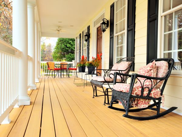 Cost of Wooden Veranda Construction in Franklin