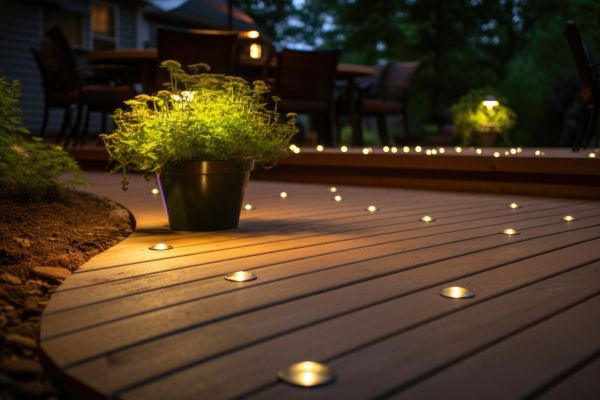 Cost of Ground Level Deck Construction in Franklin